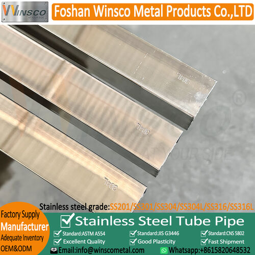 के बारे में नवीनतम कंपनी का मामला Decorative Stainless Steel Tubes