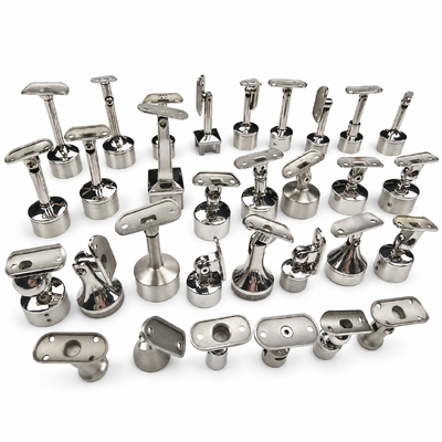 गुणवत्ता  SS304 SS316 Stainless Steel Handrail Bracket, Adjustable Railing Support फैक्टरी