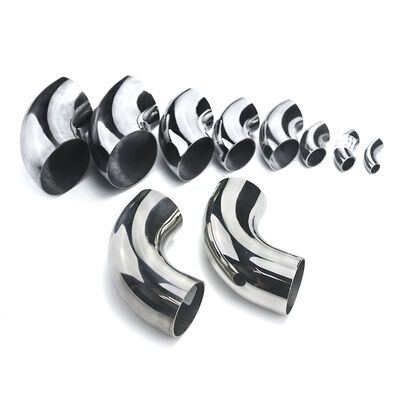 गुणवत्ता  90 Degree Polished Stainless Steel Elbow, Codo,201/304/316 Grade Weld Pipe Fitting फैक्टरी