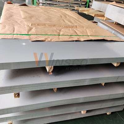 0.7mm 2B स्टेनलेस स्टील शीट कोल्ड रोल्ड 1000mmx2000mm Inox शीट TISCO 304 304L