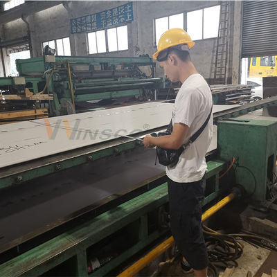 किसी भी आकार को काटने के लिए हॉट रोल्ड 1220mmx2440mm स्टेनलेस स्टील औद्योगिक शीट