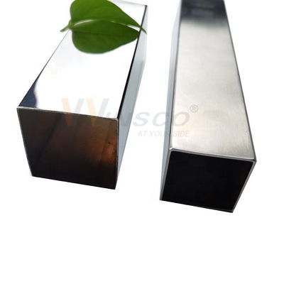 20mmx20mm स्टेनलेस स्टील इनोक्स स्क्वायर ट्यूब