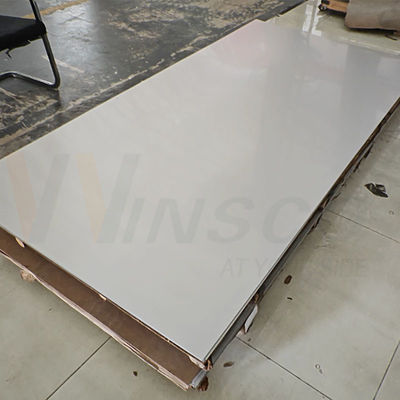 4ftX8ft 201 ग्रेड कोल्ड रोल्ड मिल समाप्त 1220mmx2440mm स्टेनलेस स्टील शीट 0.4mm