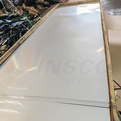 WinscoMetal 4Ftx8ft 0.6mm मोटी 201 ग्रेड इनोक्स धातु शीट 1220mmx2440mm स्टेनलेस स्टील 2B मिल समाप्त प्लेट
