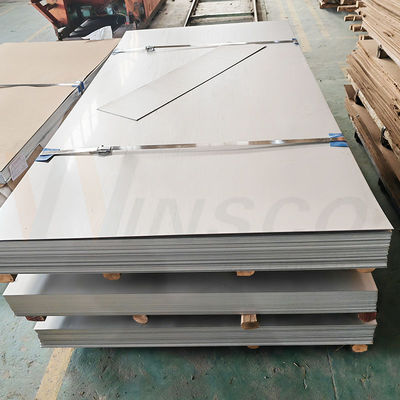 WinscoMetal 4Ftx8ft 0.6mm मोटी 201 ग्रेड इनोक्स धातु शीट 1220mmx2440mm स्टेनलेस स्टील 2B मिल समाप्त प्लेट