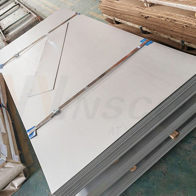 कोल्ड रोल्ड 316 316L ग्रेड स्टेनलेस स्टील धातु शीट मिल समाप्त 1250mmx2500mm आकार 0.4mm मोटाई