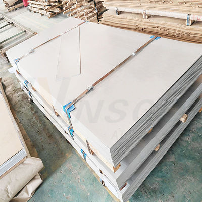 4ftX8ft 201 ग्रेड कोल्ड रोल्ड मिल समाप्त 1220mmx2440mm स्टेनलेस स्टील शीट 0.4mm