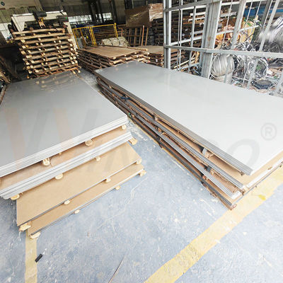 SUS 316 316L 1220mmx2440mm कोल्ड रोल्ड स्टेनलेस स्टील शीट 2B सतह 0.4mm