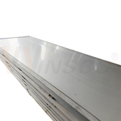 SUS 316 316L 1220mmx2440mm कोल्ड रोल्ड स्टेनलेस स्टील शीट 2B सतह 0.4mm