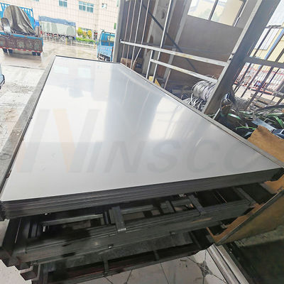 1250mmx2500mmx0.4mm उच्च शक्ति धातु प्लेट STS 304 304L कोल्ड रोल्ड स्टेनलेस स्टील 2B शीट मिल एज