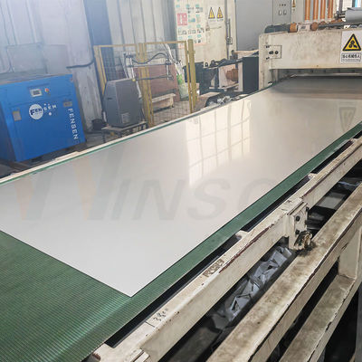 1500mmx3000mm SS 316 316L कोल्ड रोल्ड स्टेनलेस स्टील 2b शीट मिल खत्म 0.4mm मोटाई