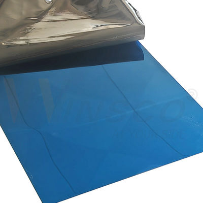 1250mmx2500mm 304 304L नीला नीला मिरर स्टेनलेस स्टील शीट, पीवीडी रंग स्टेनलेस स्टील प्लेट