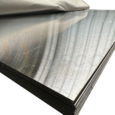 एआईएसआई 201 स्टेनलेस धातु प्लेट No.4 4एन #4 साटन समाप्त स्टेनलेस स्टील शीट
