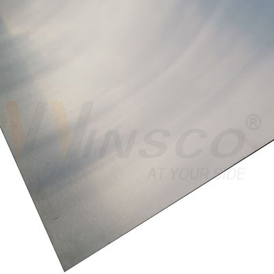 Winsco धातु 4ftx8ft स्टेनलेस प्लेट साफ करने में आसान एआईएसआई 430 1220mmx2440mm स्टेनलेस स्टील नंबर 4 साटन फिनिश शीट