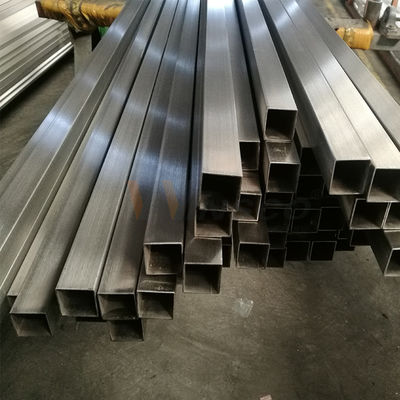 SUS 201 304 316 20mmx20mm आकार स्टेनलेस स्टील स्क्वायर पाइप 0.6mm-2.0mm दीवार मोटी Inox ट्यूब दर्पण साटन सतह