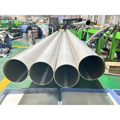 127 मिमी बड़े व्यास की मोटी दीवार स्टेनलेस स्टील इनॉक्स गोल ट्यूब SUS201/304/316। चिकित्सा उपकरण, एयरोस्पेस और कठोर वातावरण परियोजनाओं के लिए संक्षारण प्रतिरोधी और उच्च शक्ति।