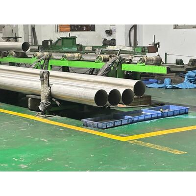 127 मिमी बड़े व्यास की मोटी दीवार स्टेनलेस स्टील इनॉक्स गोल ट्यूब SUS201/304/316। चिकित्सा उपकरण, एयरोस्पेस और कठोर वातावरण परियोजनाओं के लिए संक्षारण प्रतिरोधी और उच्च शक्ति।