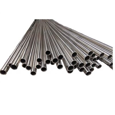 7/8'' साटन दर्पण खत्म Inox गोल पाइप 0.4mm-2.5mm AISI 201 304 316 स्टेनलेस स्टील धातु ट्यूब 22.22mm