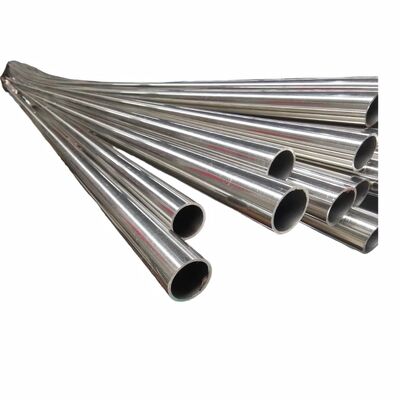 7/8'' साटन दर्पण खत्म Inox गोल पाइप 0.4mm-2.5mm AISI 201 304 316 स्टेनलेस स्टील धातु ट्यूब 22.22mm