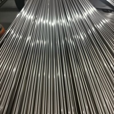 7/8'' साटन दर्पण खत्म Inox गोल पाइप 0.4mm-2.5mm AISI 201 304 316 स्टेनलेस स्टील धातु ट्यूब 22.22mm