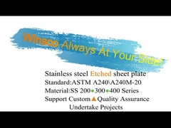 विंस्को मेटल एसएस 201 304 316 मिरर एचिंग फिनिश्ड कोल्ड रोल्ड स्टेनलेस स्टील शीट प्लेट