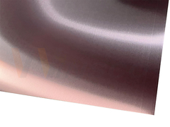 रोज़ गोल्ड हेयरलाइन स्टेनलेस स्टील शीट प्लेट